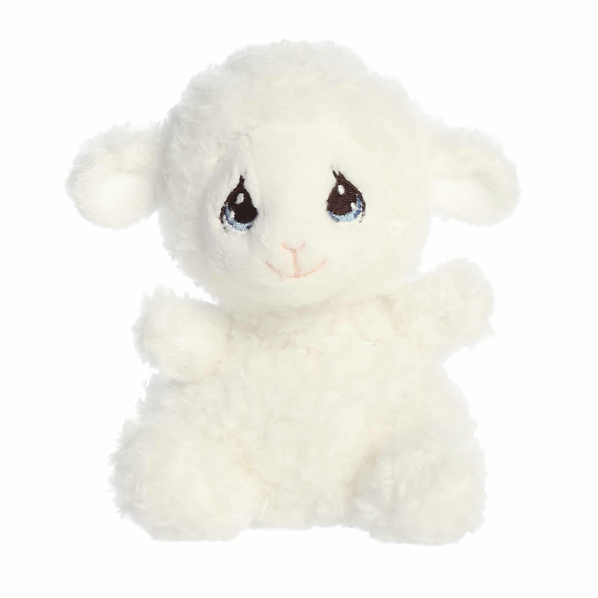 Aurora® Adorable Precious Moments™ Luffie Lamb Palm Pals™ Stuffed Animal - Heartwarming Toy for Comforting Children - for Sentimental Gifts