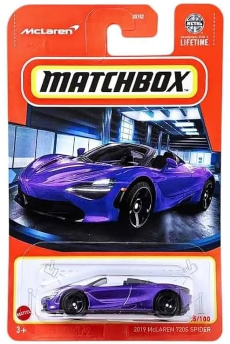 Matchbox Exotic Vehicles 5-Pack, Random Assorted Lot (Styles May Vary) No Duplicates! 1:64 Scale Diecast Cars