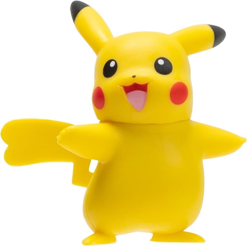 Pokemon Battle Figure 10 Pack - One 4.5-Inch Cinderace Figure Plus Three 3-Inch and Six 2-Inch Battle Figures Including Pikachu (Amazon Exclusive)