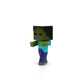 Jada Minecraft 4-Pack Metalfigs Mini Figures Set 2.5 Inch Die-Cast Steve Zombie Panda Chicken Jockey Toys