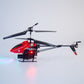 YounggDiy WL V398-C Mini Armed Helicopters, 2.4G 4CH Dual-Blade RC Aircraft with Lights and Missile Launching System, Hobby in Remote Control
