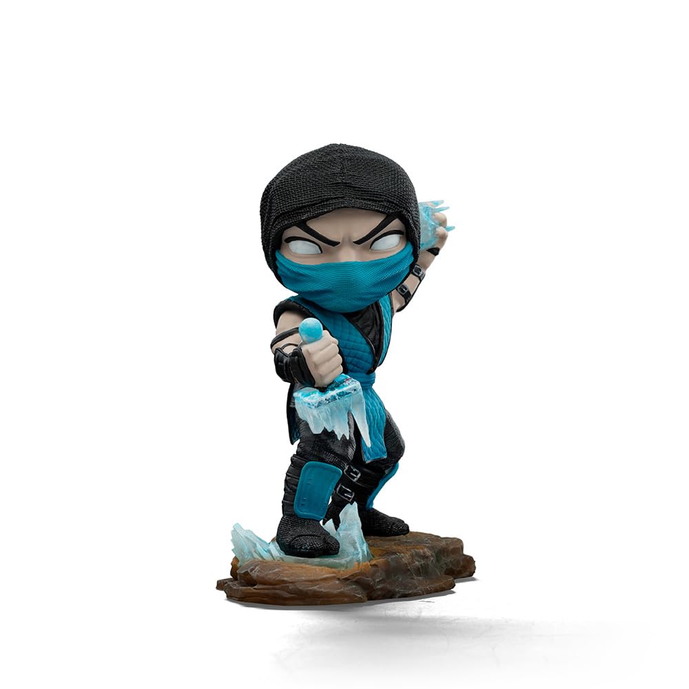 Iron Studos Collectible Statue Sub-Zero - Mortal Kombat - Minico PVC Blue 5.7 inches