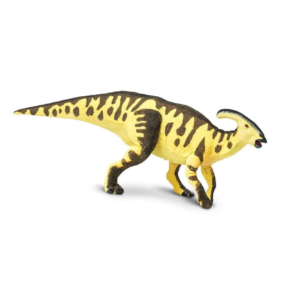 Safari Ltd. Parasaurolophus Figure - Detailed 7.75" Duck-billed Dinosaur Model - Educational Toy for Boys, Girls, and Kids Ages 3+