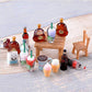 NWFashion Miniature Food Drinks Toys Bottle for Adults Childrens Pretend Play Kitchen Cooking Game Dollhouse Decor(26pcs Mix)