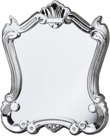 Miniature Wall Mirror, 1:12 Scale, Antique Accent Piece Design Mirrored Frame, Decorative Fashion Mirrors