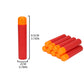 TORMEN Mega Darts Refill Pack, Compatible for Nerf Mega Series, 36 Pcs, Red