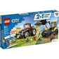 LEGO City Big Wheel Gift Set 66772, 2in1 Tractor and Construction Digger Building Toy Sets Plus Farm Garden & Scarecrow Bonus Pack, Great Gift