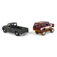International Harvester 1/64 Exclusive 2 Pack, 1965 Model 1200 and 1979 Scout Muddy Version JLCP7353