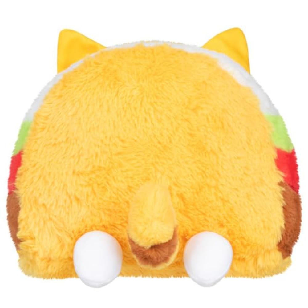 Squishable - Mini Taco Cat - SynthiSquish Collection - 9 in - Soft Toy Collectible Stuffed Animal