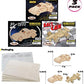 Puzzled Bundle of Cars: F-20, P911, and Race Car Wooden 3D Puzzles Construction Kits - Fun & Educational DIY Racing Toys, Assemble Model Unfinished