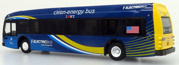 Iconic Replicas Proterra Catalyst ZX5 Diecast Bus MTA New York City Transit 1:87-HO Scale New in The Box