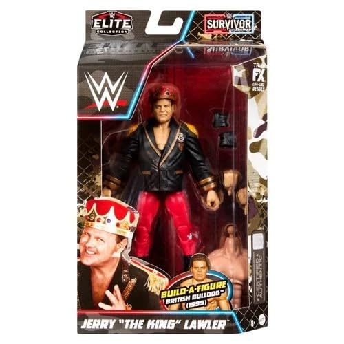 WWE Survivor Series Jerry Lawler Elite Action Figure