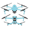 MightySkins Skin Compatible with DJI Mavic 2 Pro or Zoom - Solid Baby Blue | Protective, Durable, and Unique Vinyl Decal wrap Cover | Easy to Apply