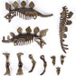 Dig & Discover Dino Stegosaurus Dinosaur Skeleton 3D Fossil Bones Excavation, Science Educational Toy Kit for Kids, Children