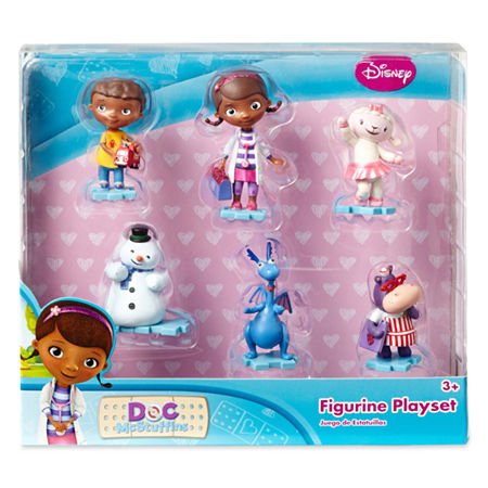 Disney Doc McStuffins 6 Piece Figure Set Figurine Playset Girls