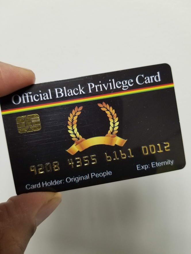 Aromabug Black Privilege Official Card 8 Pack, Raised Numbers on Front. Serial Number on Back Side. Collector Item.
