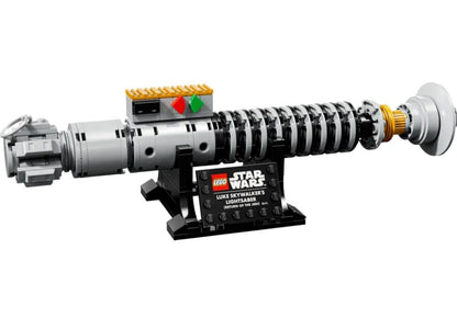 LEGO Star Wars Luke Skywalker's Lightsaber, Return of The Jedi Collectible Model Set 40730, 145 Pieces, Display Stand, Ages 18+