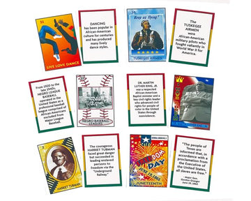 African American Lotería | Fun Bingo-Style Game for Everyone | Learn African American History & Culture | Perfect School Classroom Game for Black