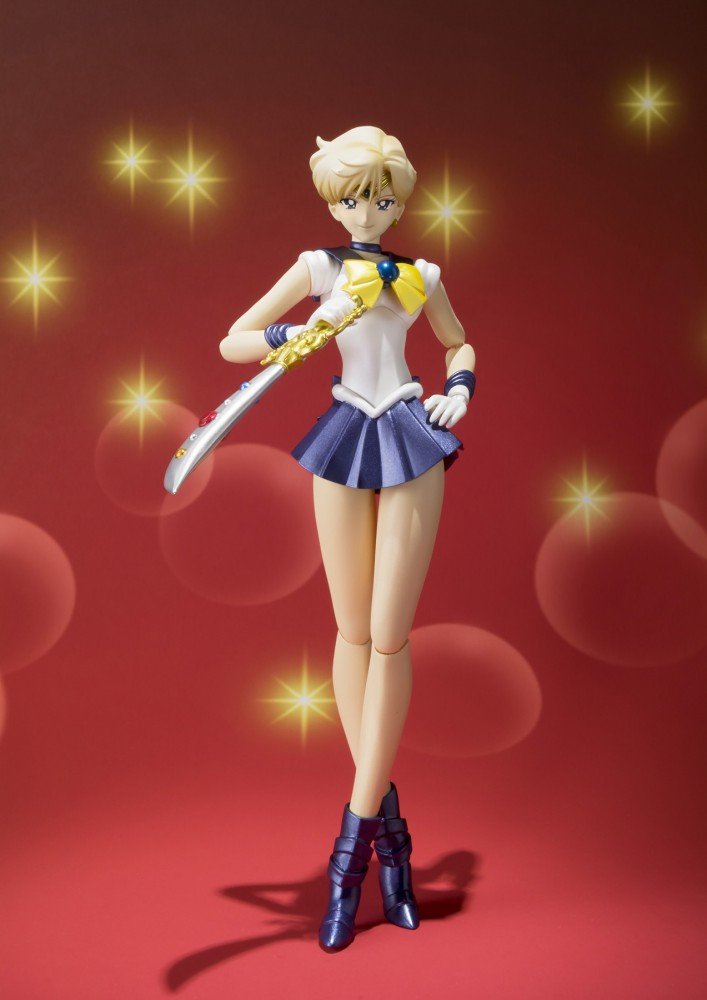 TAMASHII NATIONS Bandai S.H.Figuarts Sailor Uranus Sailor Moon Action Figure