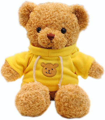 Sibupue Teddy Bear Stuffed Animals Soft Plush Cute Teddy Bear Doll for Boys Girls 11.8in (taidi Xiong huanse)