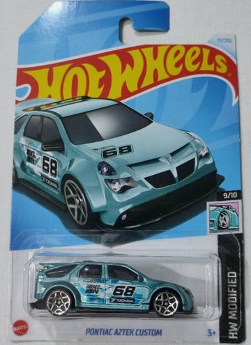 Hot Wheels Pontiac Aztek Custom 111/250 Modified 9/10 New for 2024, Blue