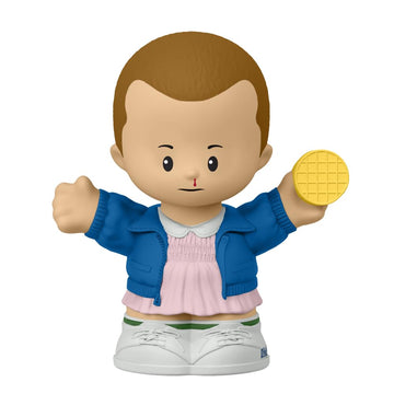Fisher-Price Replacement Part Little People Playset Castle Byers HTP36 - Replacement Eleven Figure Wearing Pink Dress with Waffle