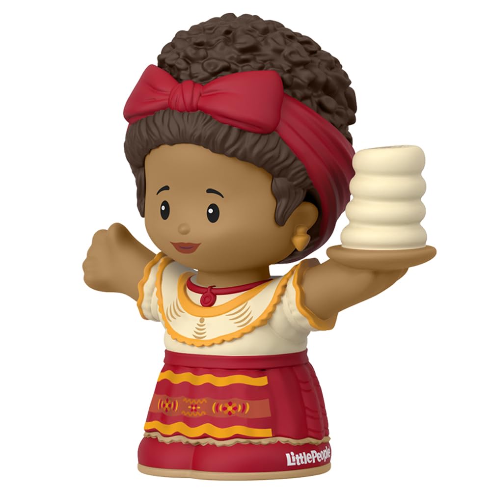Mattel Replacement Part for Little People Encanto Playset - HMX75 ~ Mirabel's Cousin Delores Holding a Plate of Cakes