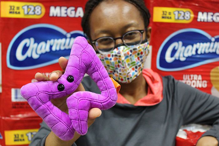 GIANT MICROBES Colon Plush, Funny Colonoscopy Gifts, Colon Cancer Awareness Items, Gastroenterology Gifts, Surgery Recovery Items, Colonoscopy Gift