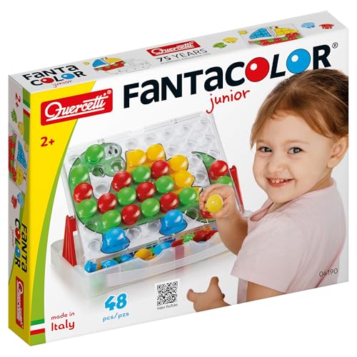 Quercetti Fantacolor Junior Mosaic Pegboard Set