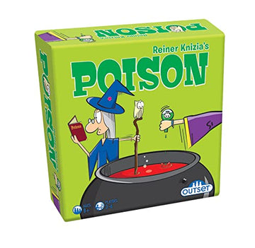 Outset Media Poison by Reiner Knizia's - Easy to Understand and Fun to Play! - for 3 to 6 Players Ages 8 and up