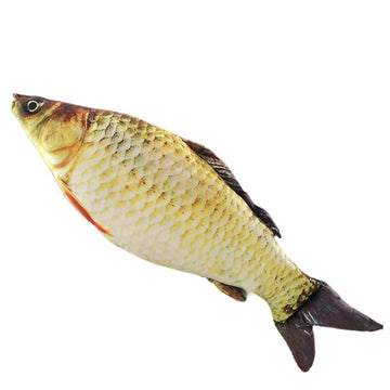 OPHRBU 24 Inch Simulation Fish Plush Pillow Soft Stuffed Toy Gift
