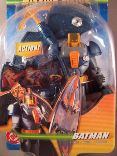 Justice League Deluxe Action Figure Mission Vision Batman (Blue Grey Armor)