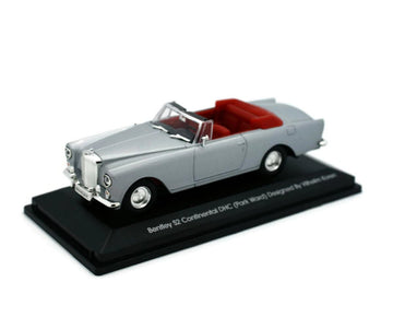 1961 Bentley Continental S2 Park Ward DHC Convertible Silver 1/43 by Road Signature 43214