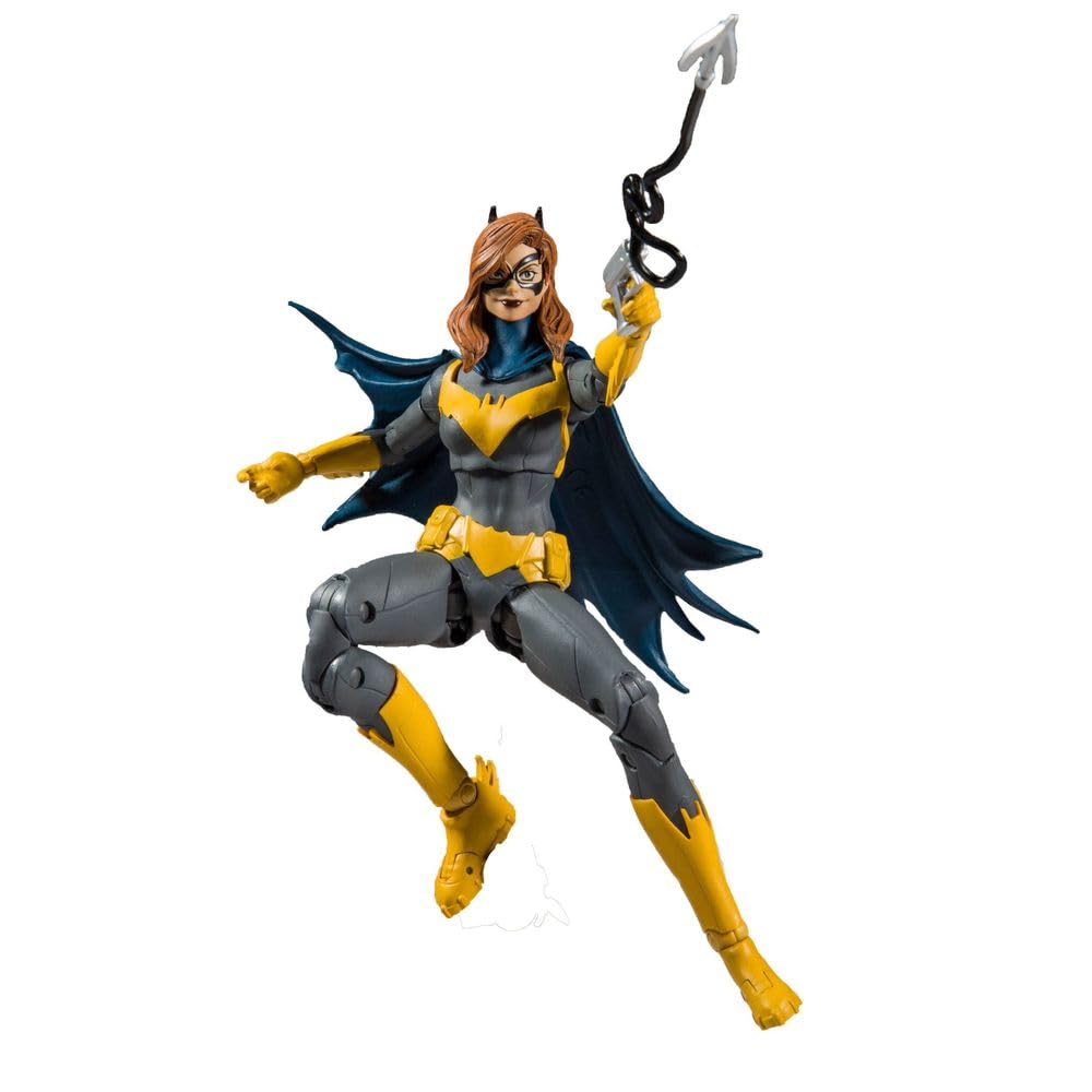 McFarlane Toys DC Multiverse Batgirl: Art of The Crime Action Figure with Build-A Rebirth Batmobile (Piece 1)