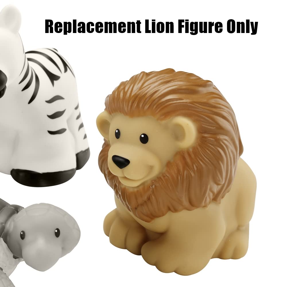 Fisher-Price Replacement Part Little People Wild Animals Playset DKY40 - Replacement Male Lion Figure
