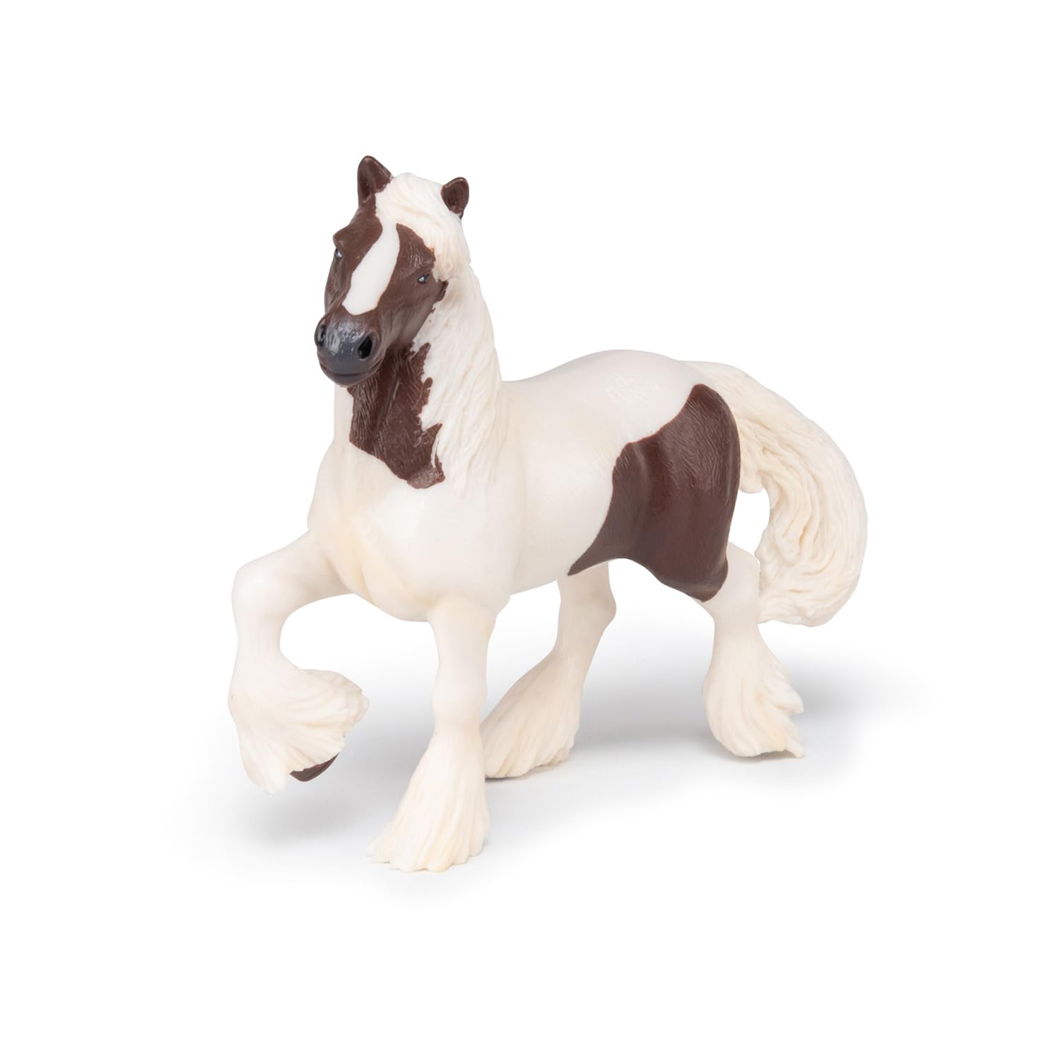 Papo - Realistic Bay Irish Cob Figure - Ages 3+ - Horses Collection - Creative Play Equestrian World - Gift Idea Toy for Girls and Boys