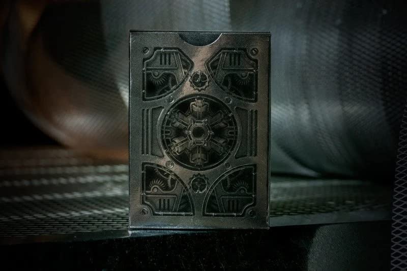 Bicycle Silver Steampunk Poker Size Standard Index Playing Cards