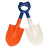 Benefine 2-Piece Beach Tool Set and Snow Shovels, 12.8" Plastic Sand Sifter Shovels for Kids Complete Gift Set Party Bundle