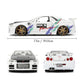 Jada Toys JDM Tuners 1:24 Die-Cast 2002 Nissan Skyline GT-R (R34), Opening Doors, Detailed Interior, Rubber Tires, Collectible for Ages 8+(Glossy
