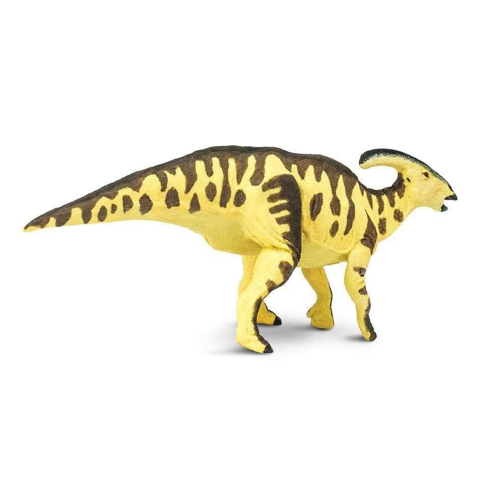 Safari Ltd. Parasaurolophus Figure - Detailed 7.75" Duck-billed Dinosaur Model - Educational Toy for Boys, Girls, and Kids Ages 3+