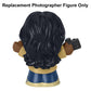 Fisher-Price Replacement Part Little People Career Playset - HBW68 ~ Replacement Photographer Figure ~ Wearing Tan Jacket and Carrying 35mm Camera ~