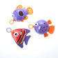 Realistic Hook and Reel Fishing Toy for Bathtub | Baby Bath Toy Set | Pool Playset With a Rod, 3 Fishes & a Ducky for Kids Ages 3+