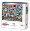 Boardwalk Las Vegas Strip 1000 Piece Jigsaw Puzzle Colorful Nevada Travel Puzzles with Premium Box, Gift for Adults and Family 19"x26"