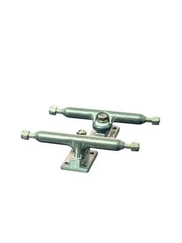 LEEFAI Pro Fingerboard Trucks G5, Raw Metal Color, Regular Kingpin, 2 Trucks with Hardware (32mm)