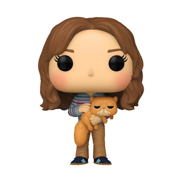 Funko POP! & Buddy: Harry Potter Prisoner of Azkaban - Hermione Granger with Crookshanks - Collectable Vinyl Figure - Gift Idea - Official Merchandise