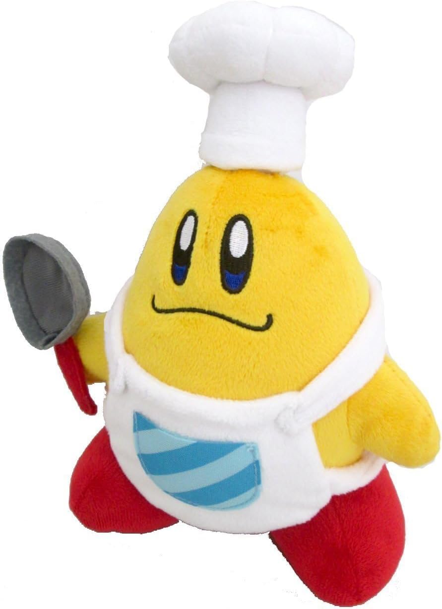 Little Buddy Kirby Adventure 1405 All Star Collection Chef Kawasaki Plush, Multicolor, 8"""