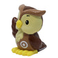 Fisher-Price Replacement Part for Collectible Little People Alphabet Fun Zoo Safari Farm Playset JGR92 - Replacement Letter O Brown and Yellow Owl