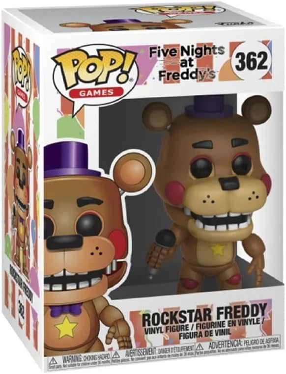 Funko POP! Games: FNAF Pizza Simulator - Rockstar Freddy Fazbear