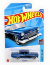 Hot Wheels '55 Chevy [Blue] Bel Air 1/5, 20/250, 1:64 Scale Diecast Vehicle
