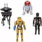 Theme Park Merchandise Droid Factory Depot OBI Wan Droid Set R3-T2 NED-B 1-JAC